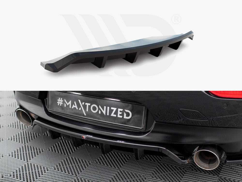 Central Rear Splitter (Vertical Bars) Bmw Z4 M-Pack E89 Facelift