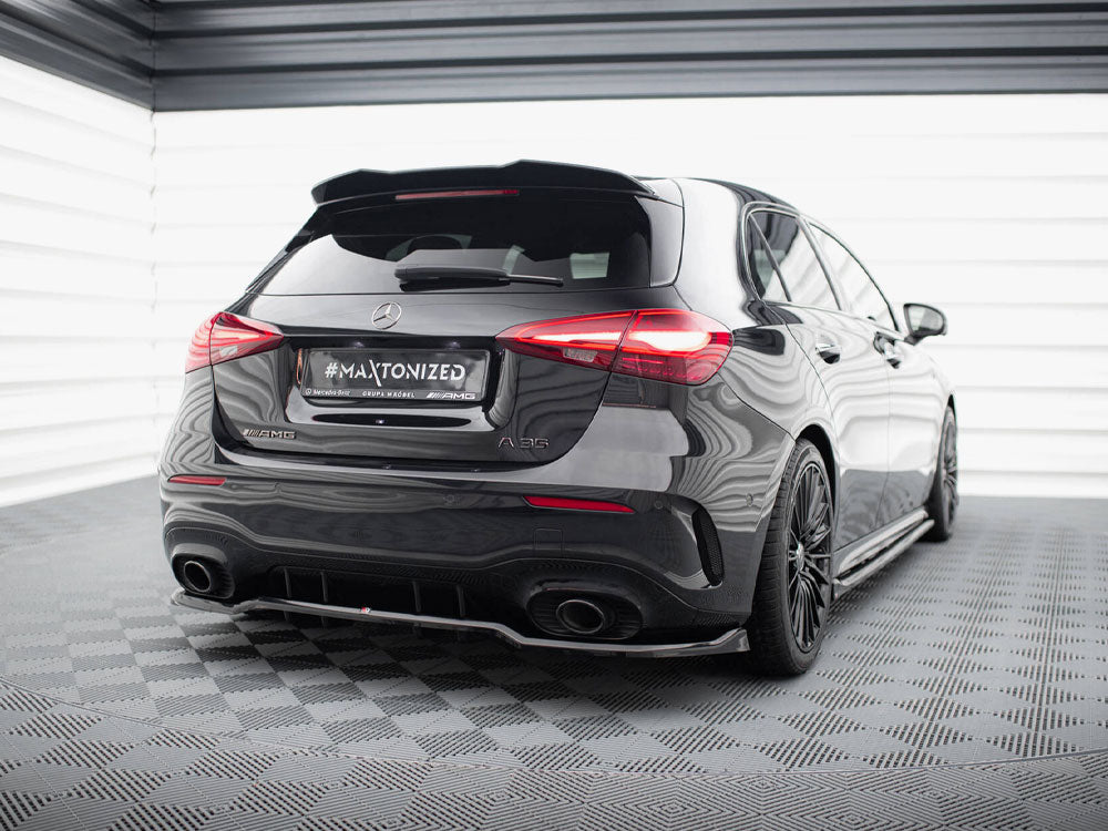 Rear Splitter (Vertical Bars) Mercedes-AMG A35 Hatchback W177