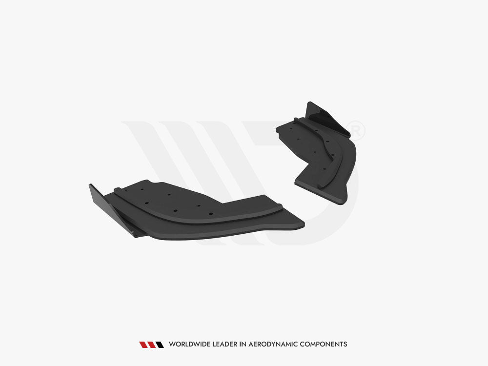 Street Pro Rear Side Splitters V.1 + Flaps V.1 Bmw 1 F40 M-Pack / M135I