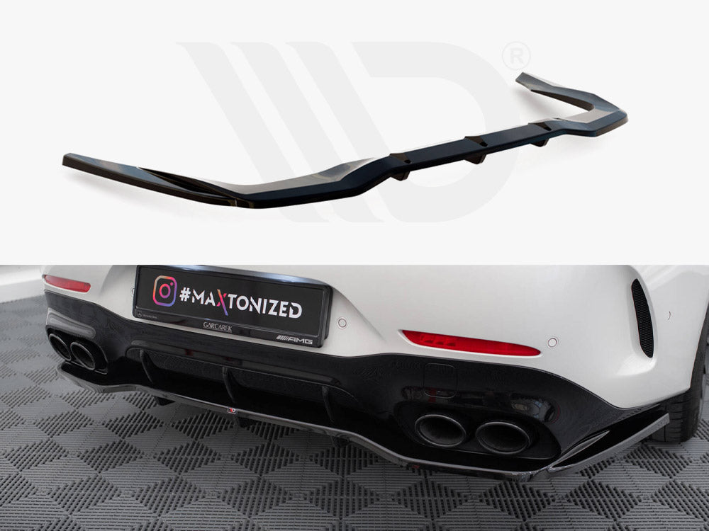 Rear Splitter (Vertical Bars) Mercedes-AMG GT 43 4 Door Coupe V8 Styling Package