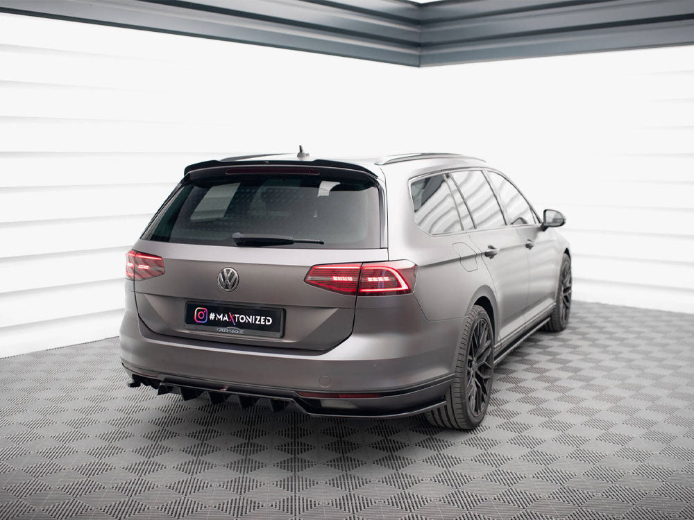 Rear Splitter (Vertical Bars) Volkswagen Passat R-Line B8