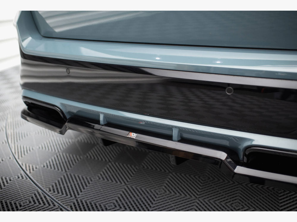 Central Rear Splitter (Vertical Bars) Bmw X1 M-Pack U11