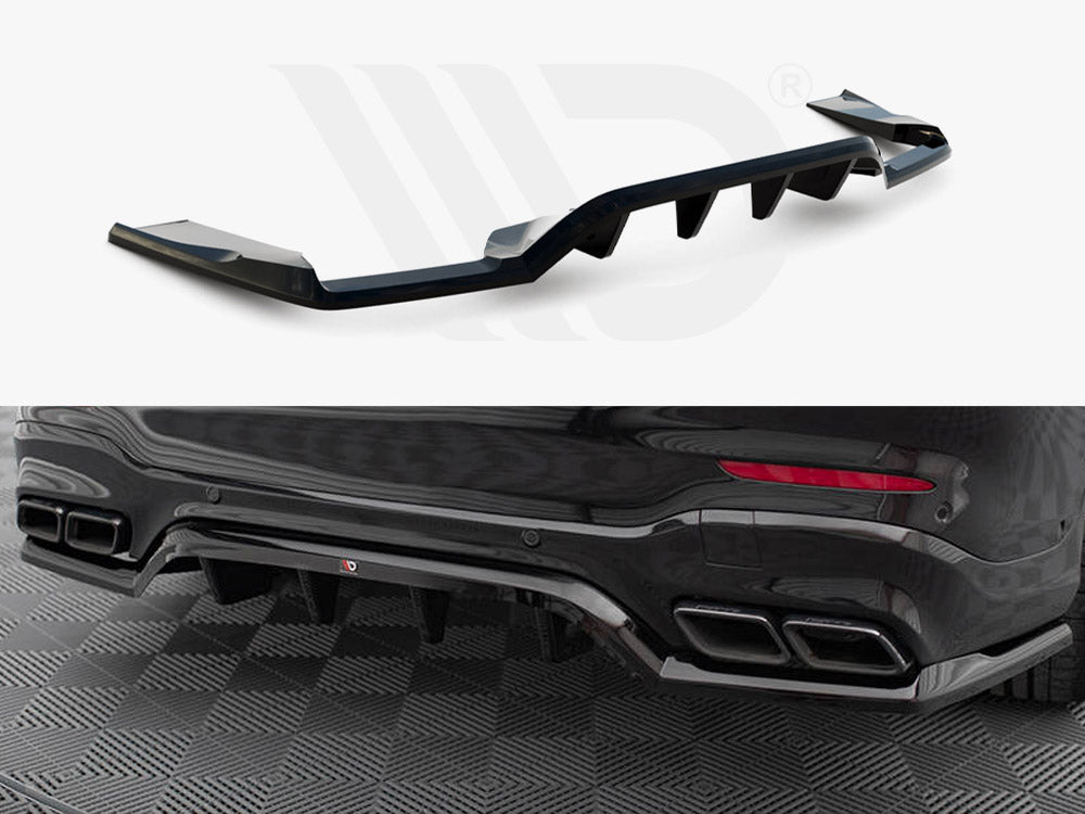Rear Splitter (Vertical Bars) V.1 Mercedes-AMG GLC 63 SUV X253