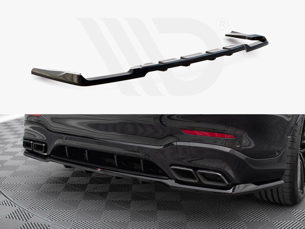 Rear Splitter (Vertical Bars) V.2 Mercedes-AMG GLC 63 SUV X253