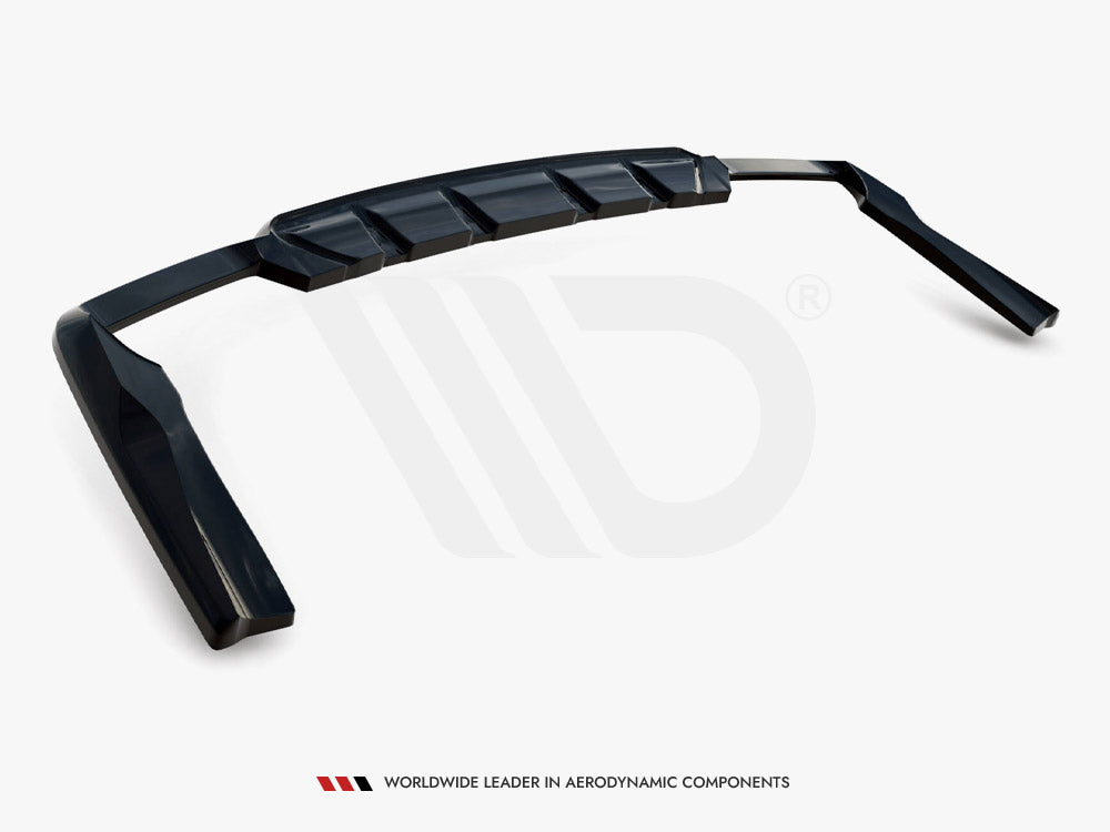 Rear Splitter (Vertical Bars) V.2 Mercedes-AMG GLC 63 SUV X253