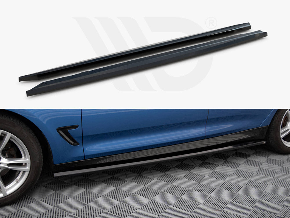 Side Skirts Diffusers Bmw 3 Gt M-Pack F34