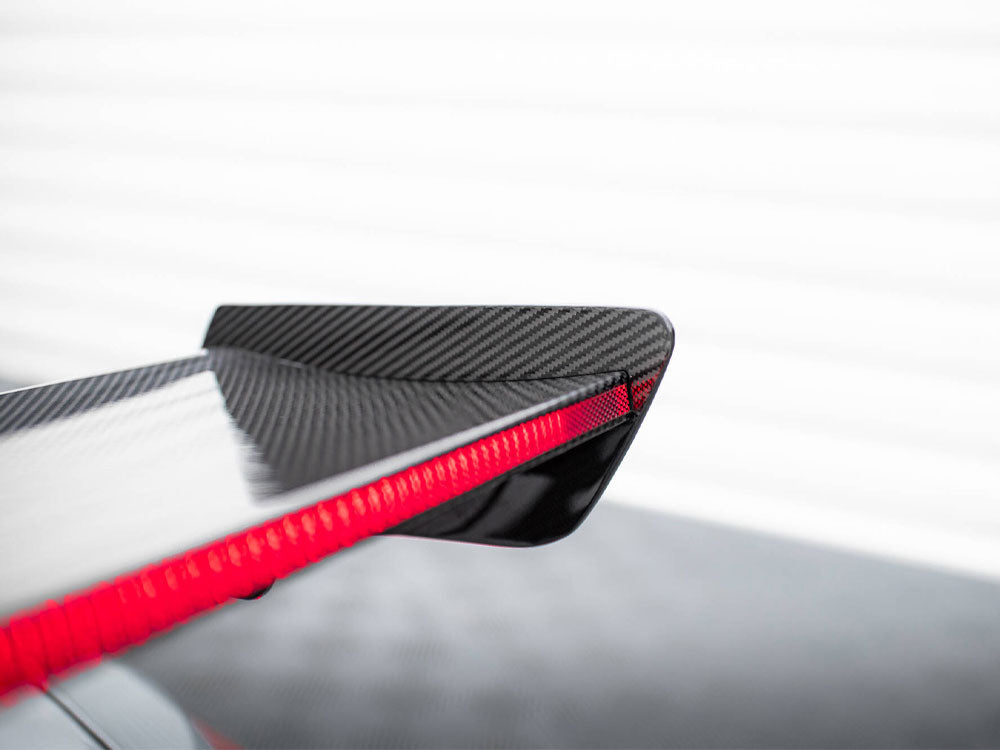 Carbon Spoiler With Internal Brackets Uprights + Led Bmw M3 G80 / M340I G20 / 3 M-Pack G20 / 3 Standard G20