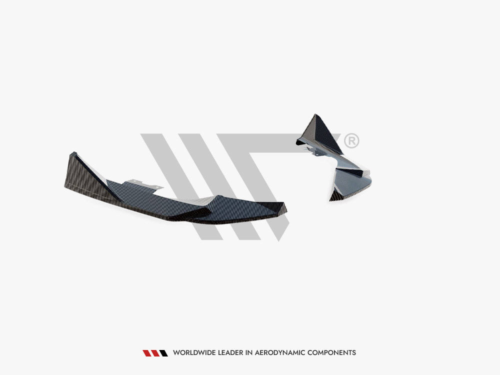 Carbon Fiber Rear Side Splitters Bmw M2 G87