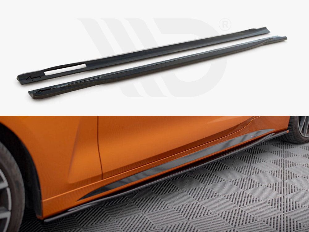Side Skirts Diffusers V.3 Bmw 4 M-Pack / M440I G22 / G23