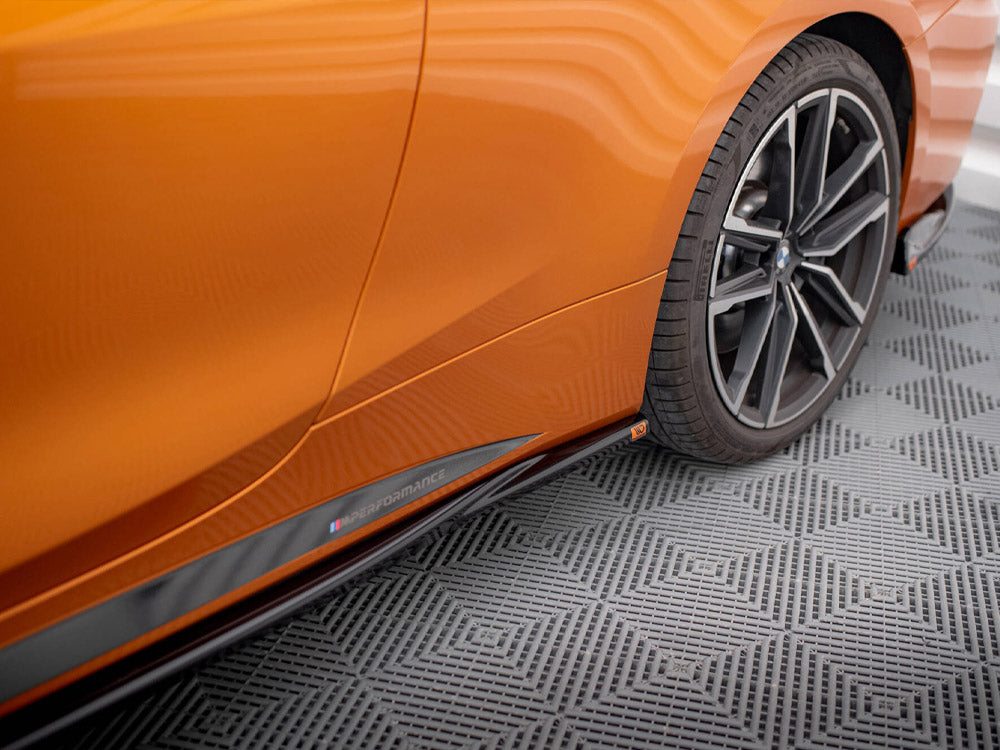 Side Skirts Diffusers V.3 Bmw 4 M-Pack / M440I G22 / G23