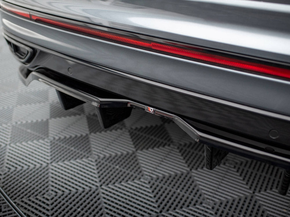 Rear Splitter (Vertical Bars) Volkswagen Tiguan Allspace R-Line Mk2 Facelift