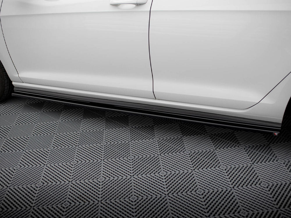 Side Skirts Diffusers Vw Golf 7 Gti Preface / Facelift (Wide)