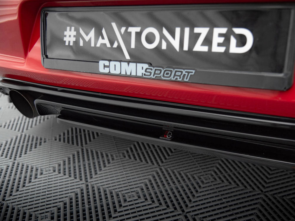 Central Rear Splitter Vw Golf Gti Mk7 Clubsport