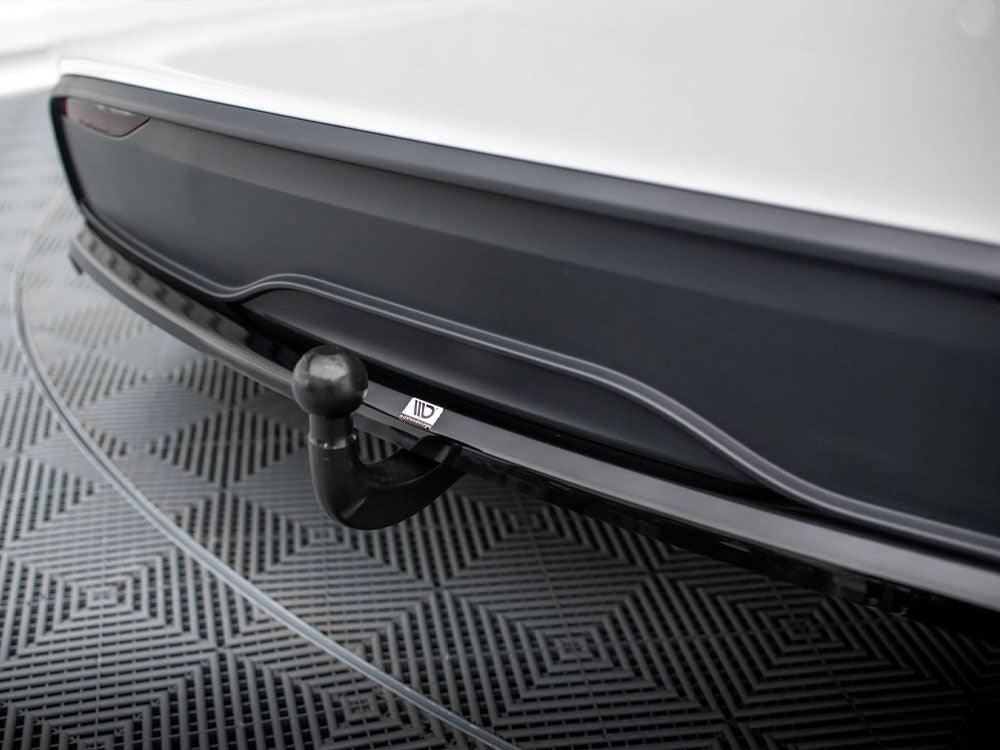 Rear Splitter (Vertical Bars) Tesla Model X Mk1 Facelift