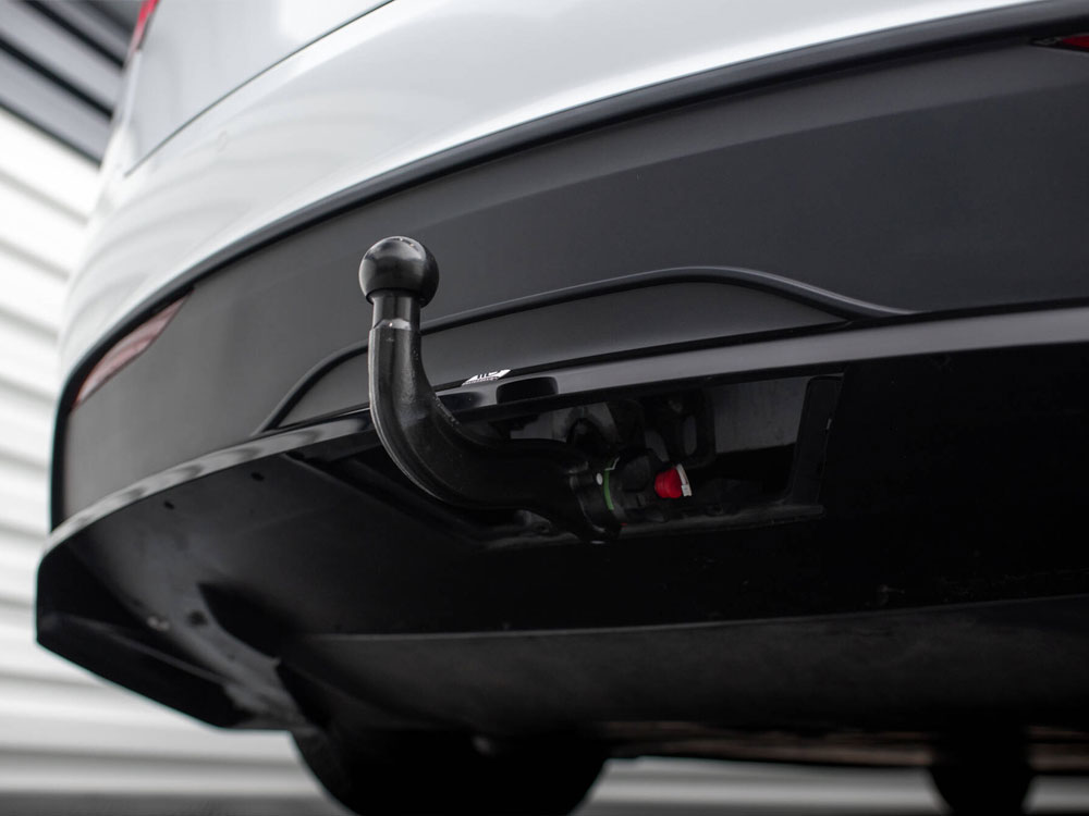 Rear Splitter (Vertical Bars) Tesla Model X Mk1 Facelift