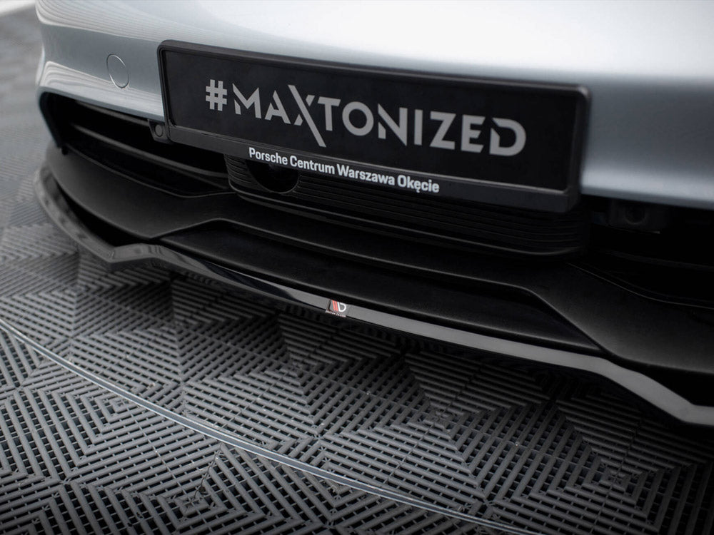 Front Splitter Porsche Taycan / Taycan 4 / Taycan 4S / Taycan Gts Mk1