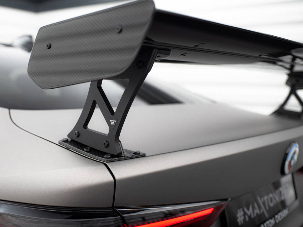 Carbon Spoiler With External Brackets Uprights Bmw M4 G82 / M440I G22 / 4 M-Pack G22