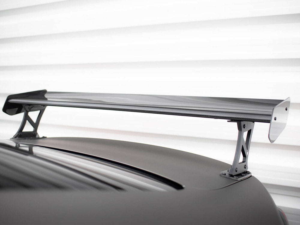 Carbon Spoiler With External Brackets Uprights + Led Bmw M4 G82 / M440I G22 / 4 M-Pack G22