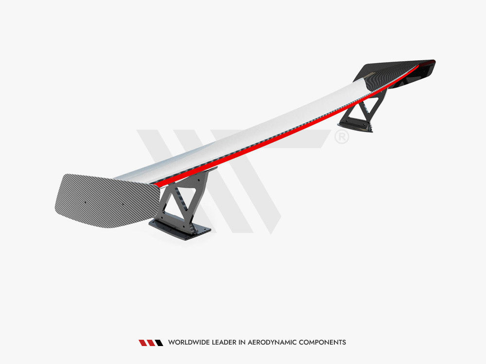 Carbon Spoiler With External Brackets Uprights + Led Bmw M4 G82 / M440I G22 / 4 M-Pack G22