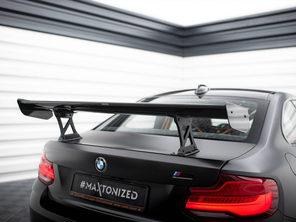 Carbon Spoiler With Internal Brackets Uprights Bmw M2 F87