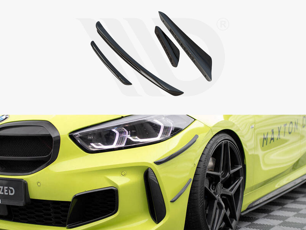 Front Bumper Wings (Canards) Bmw 1 F40 M-Sport / M135I