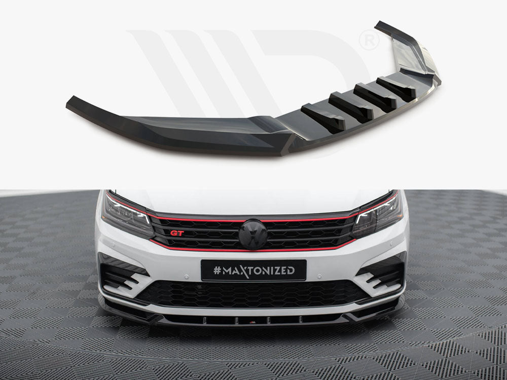 Front Splitter V.1 Volkswagen Passat Gt B8 Facelift Usa