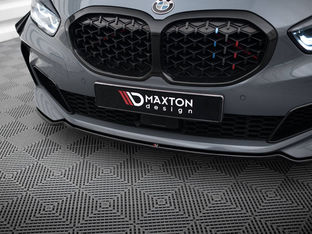 Front Splitter V.4 Bmw 1 F40 M-Sport / M135I - Textured
