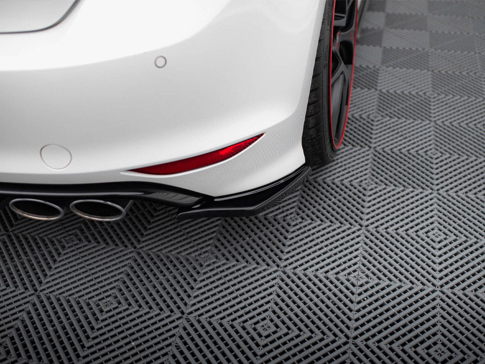 Rear Side Splitters V.2 Vw Golf R Mk7