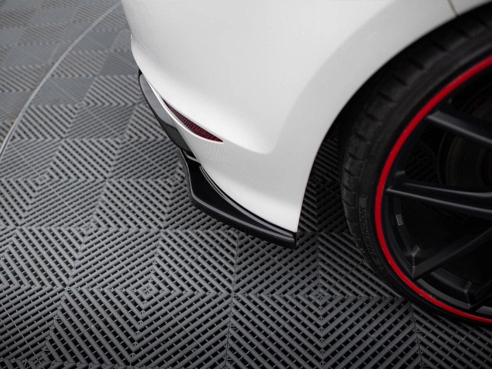 Rear Side Splitters V.2 Vw Golf R Mk7