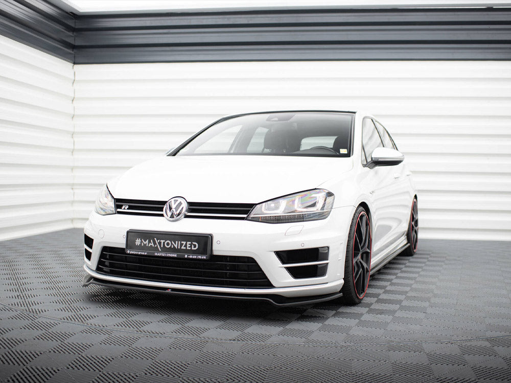 Front Splitter V.2 Vw Golf R / R-Line Mk7