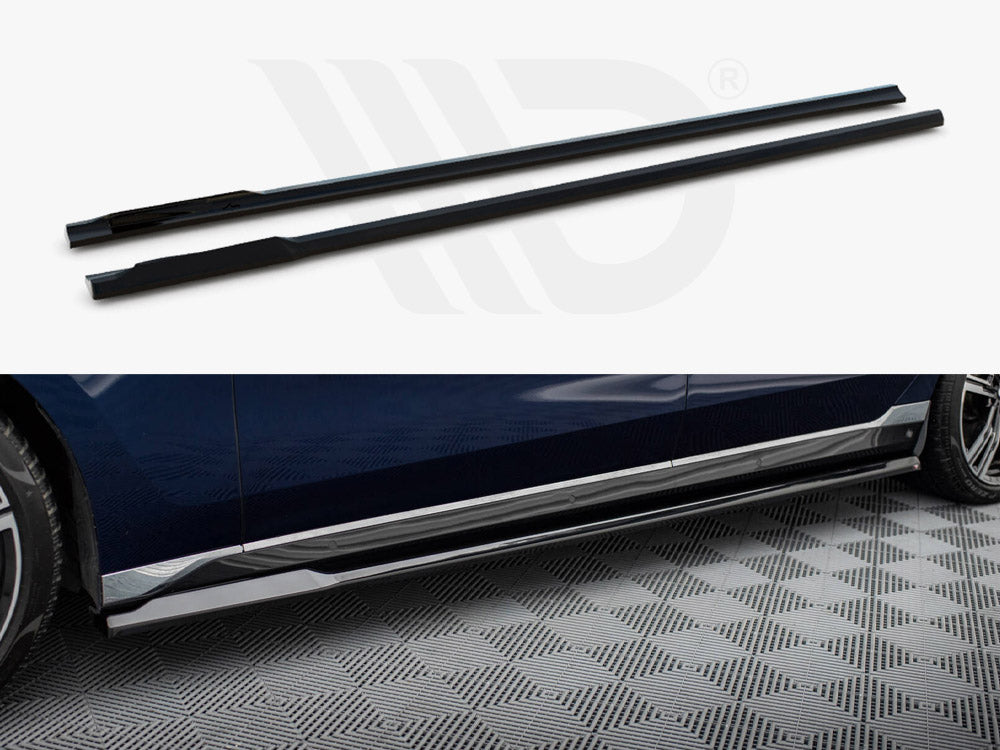 Side Skirts Diffusers Bmw 750E M-Pack G70