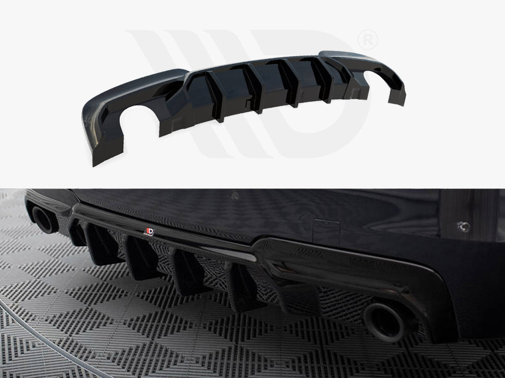 Rear Valance V.2 Bmw 5 M-Pack F10 / F11 (Version With Two Single Exhausts)