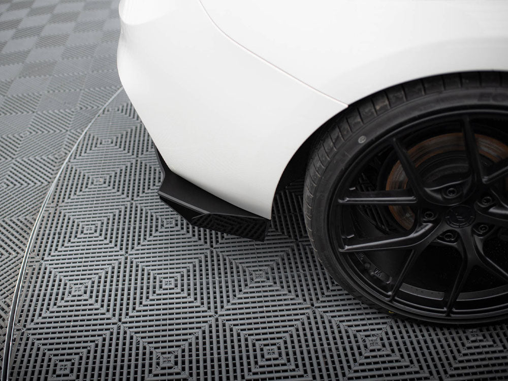 Street Pro Rear Side Splitters V.2 + Flaps Bmw 1 F20 M140I