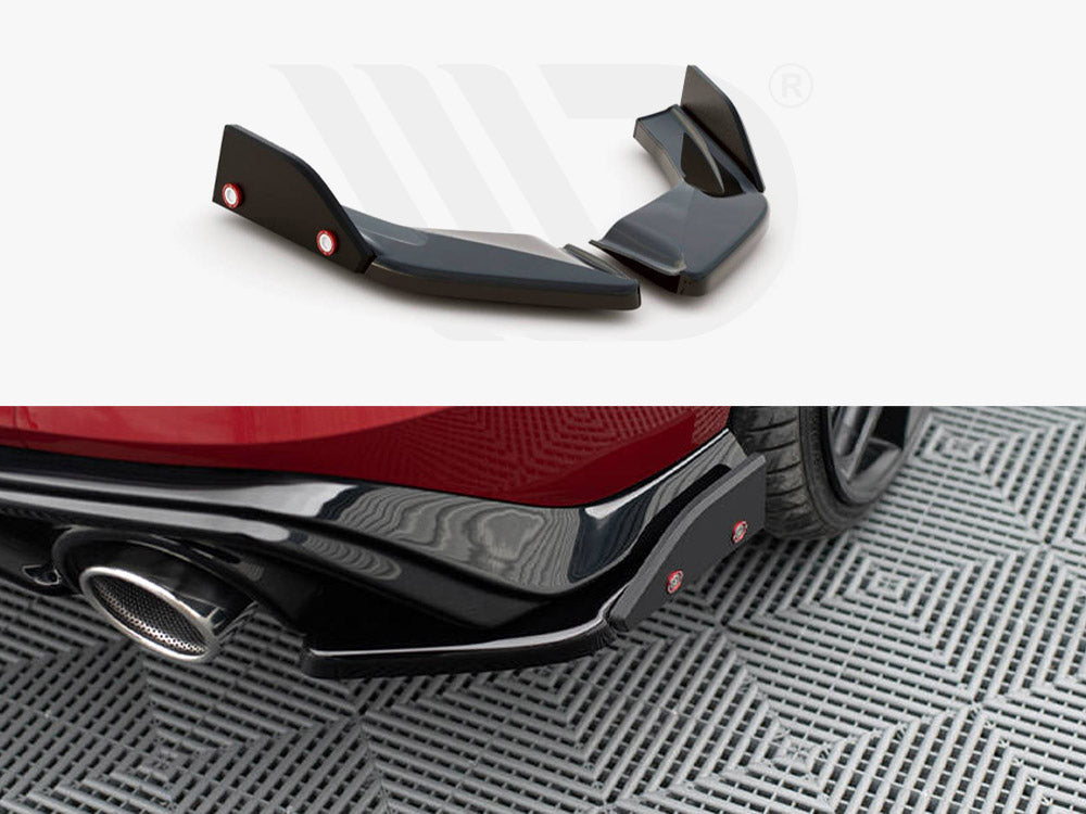 Rear Side Splitters V.2 + Flaps Volkswagen Golf Gti / Gte / Gtd Mk8
