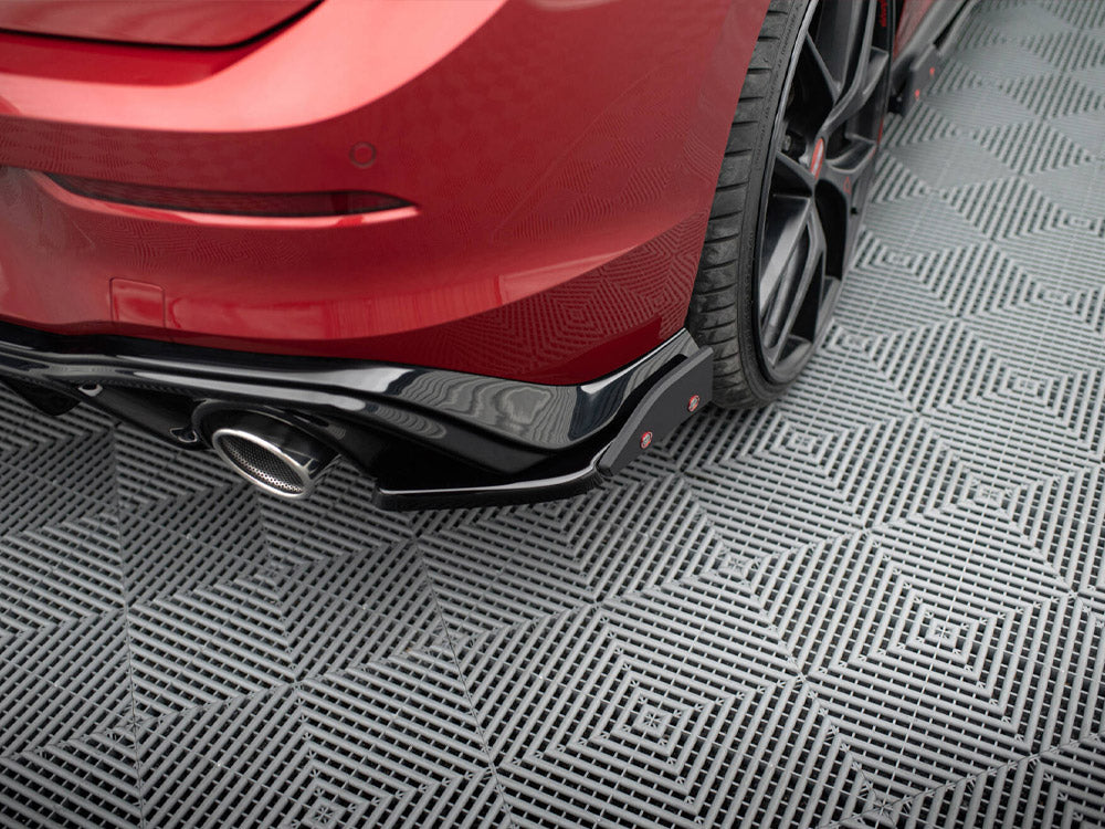 Rear Side Splitters V.2 + Flaps Volkswagen Golf Gti / Gte / Gtd Mk8