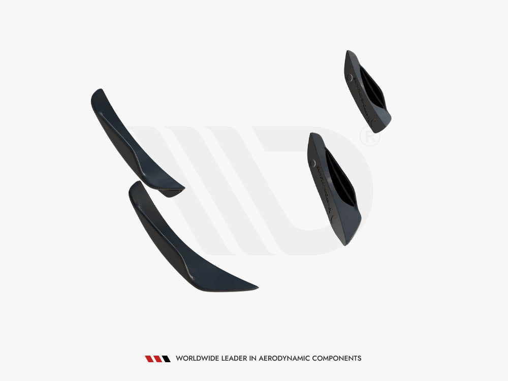 Front Bumper Wings (Canards) Bmw 1 M-Pack / M140I F20 Facelift