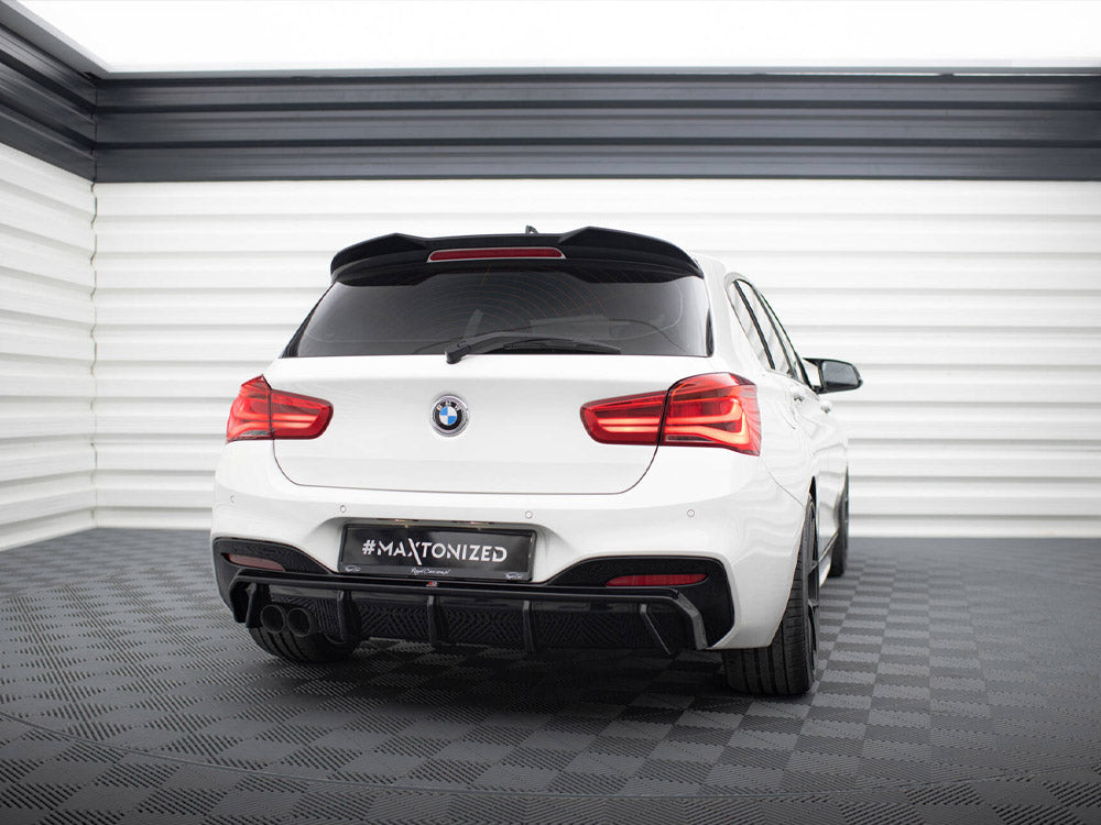 Rear Valance V.3 Bmw 1 M-Pack F20 Facelift (Single Side Dual Exhaust Version)