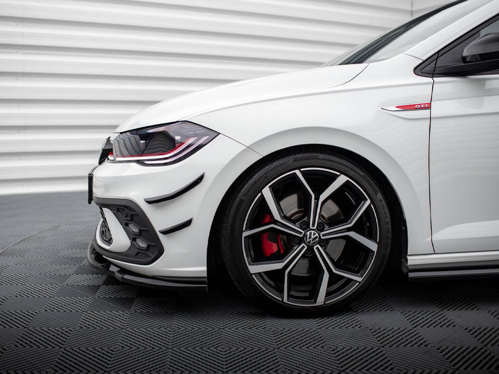 Front Bumper Wings (Canards) Volkswagen Polo Gti Mk6 Facelift