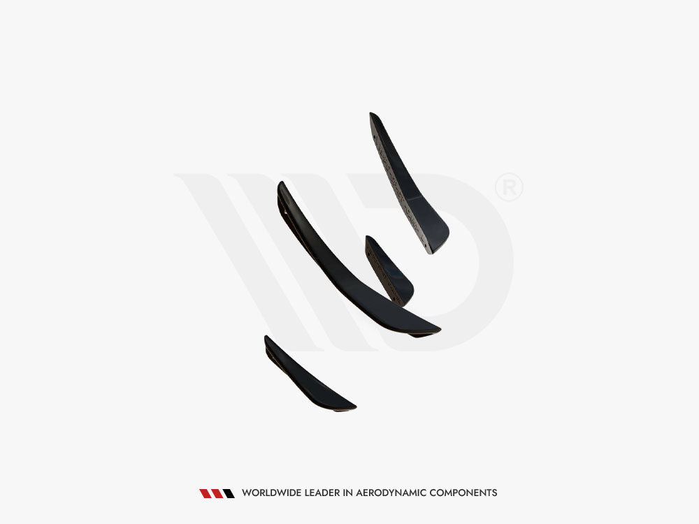 Front Bumper Wings (Canards) Volkswagen Polo Gti Mk6 Facelift