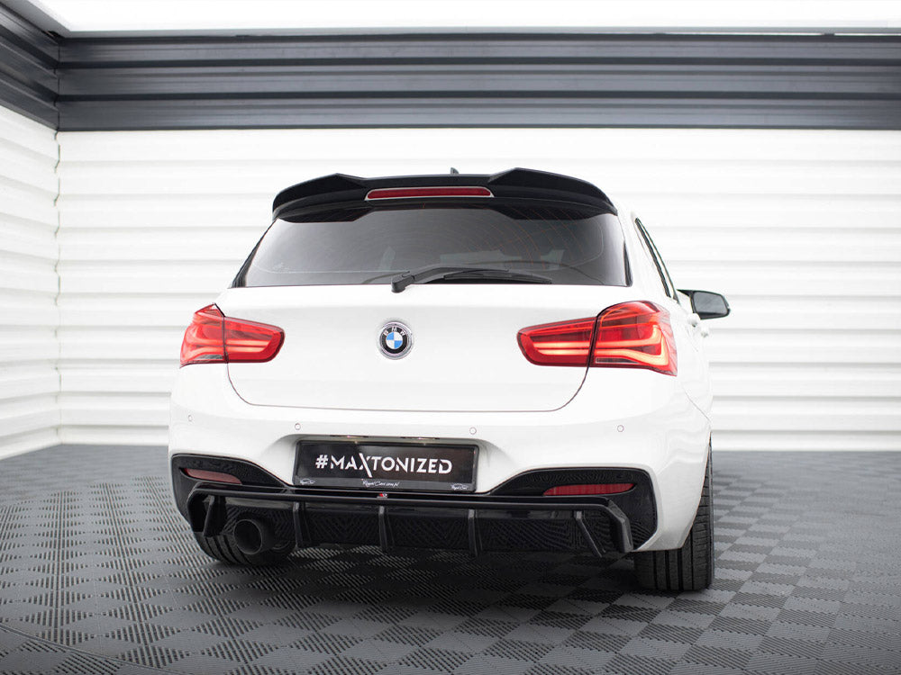Rear Valance V.3 Bmw 1 M-Pack F20 Facelift (Version With Single Exhaust On One Side)