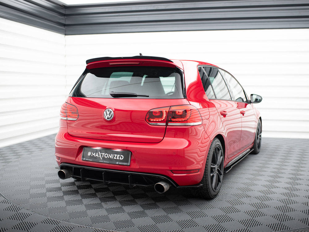 Rear Diffuser &Amp; Rear Side Splitters Vw Golf Mk6 Gti / 35Th