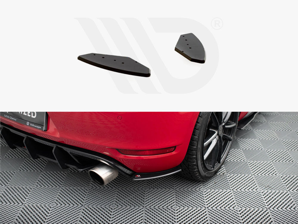 Street Pro Rear Side Splitters Vw Golf Gti Mk6
