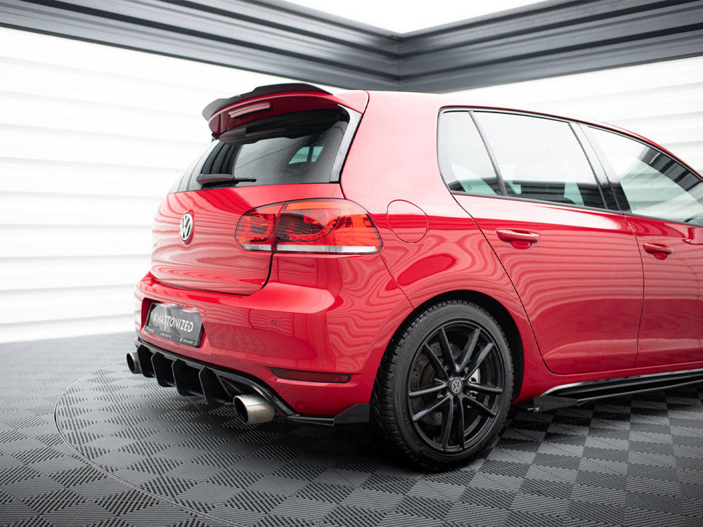 Street Pro Rear Side Splitters + Flaps Vw Golf Gti Mk6