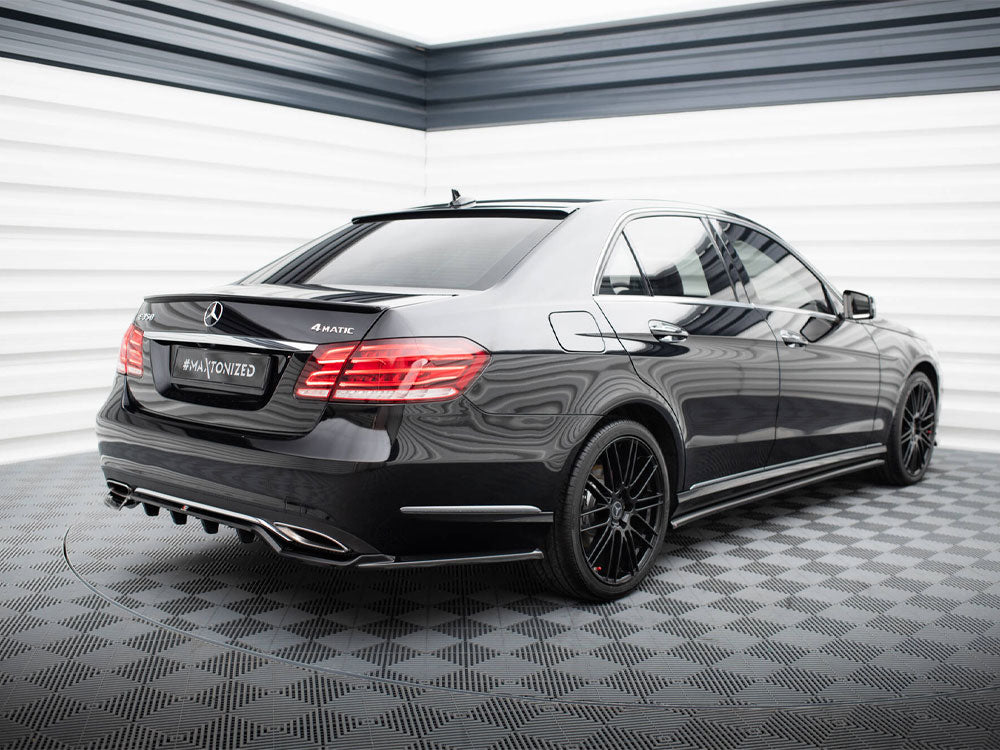 Rear Splitter (Vertical Bars) Mercedes-Benz E W212 Facelift