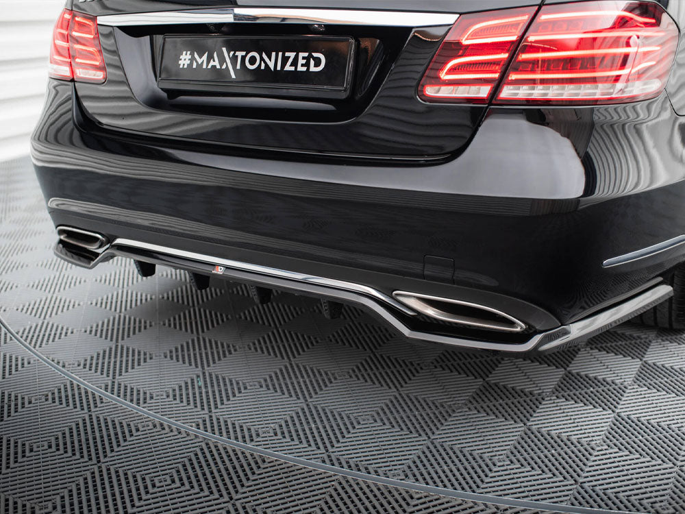 Rear Splitter (Vertical Bars) Mercedes-Benz E W212 Facelift