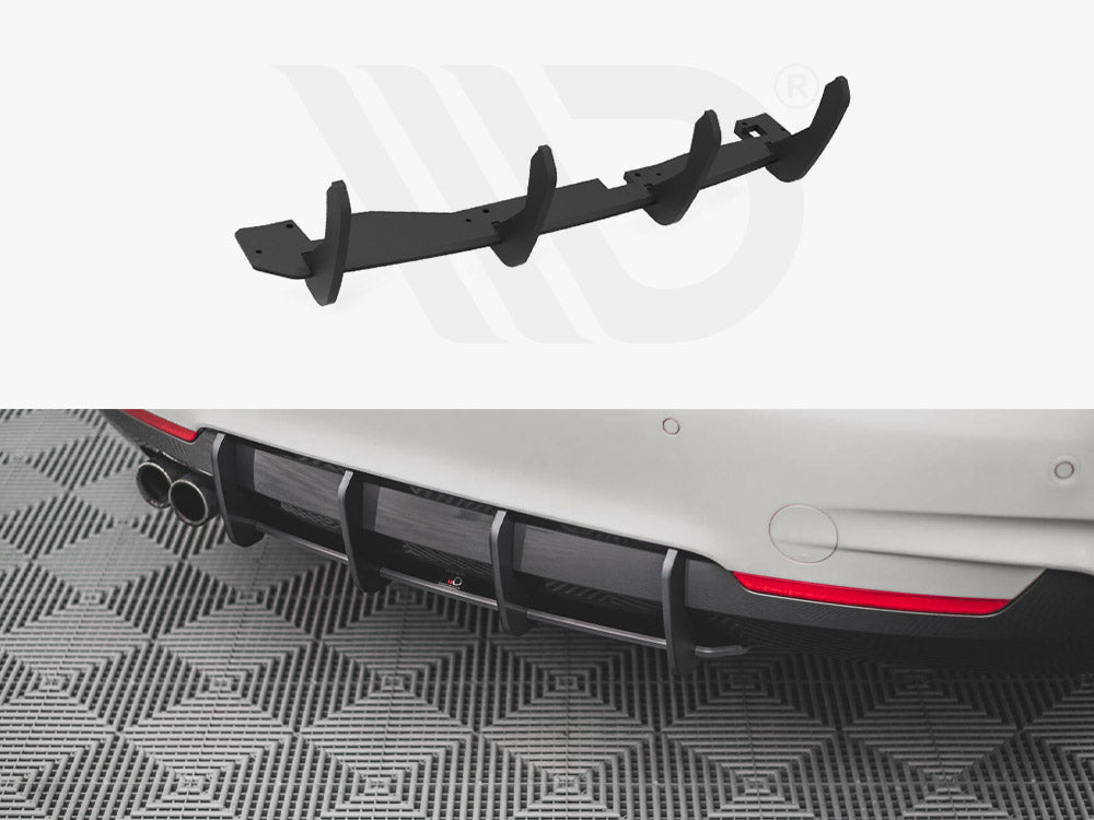 Street Pro Rear Diffuser V.1 Bmw 4 M-Pack F32