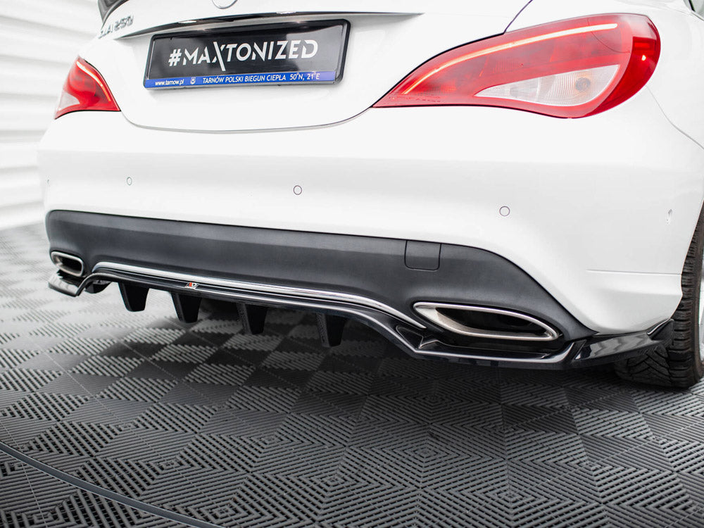 Rear Splitter (Vertical Bars) Mercedes-Benz CLA C117 Facelift
