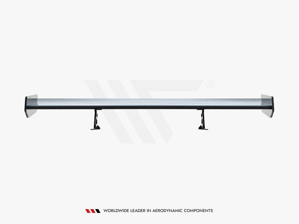 Carbon Spoiler With Internal Brackets Uprights Bmw 3 Coupe E46