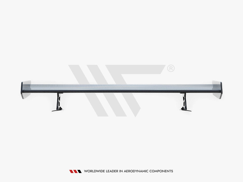 Carbon Spoiler With External Brackets Uprights Bmw 3 Coupe E46