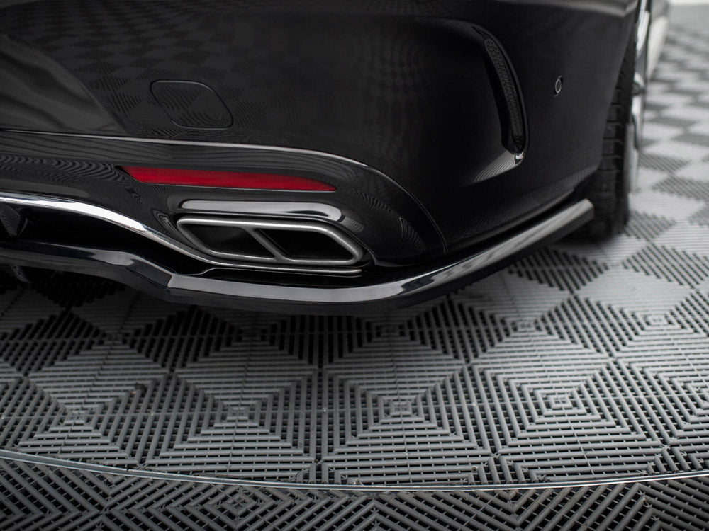 Rear Splitter (Vertical Bars) Mercedes-Benz S Coupe AMG-Line C217 Facelift